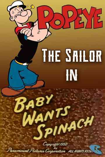 Baby Wants Spinach Poster