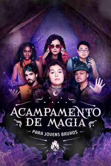 Acampamento de Magia para Jovens Bruxos poster