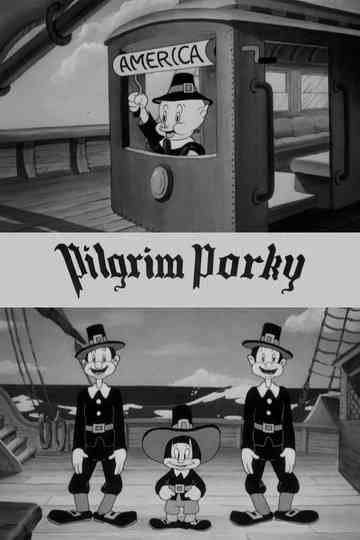 Pilgrim Porky Poster