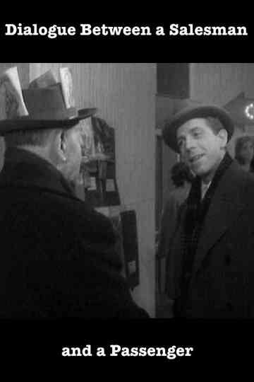 Dialogue Between a Salesman and a Passenger Poster