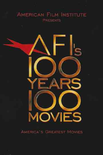 AFI's 100 Years... 100 Movies poster
