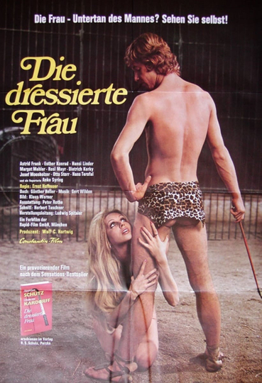 Die dressierte Frau Poster