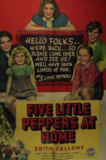 Five Little Peppers at Home poster