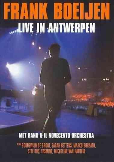 Frank Boeijen  Live In Antwerpen poster
