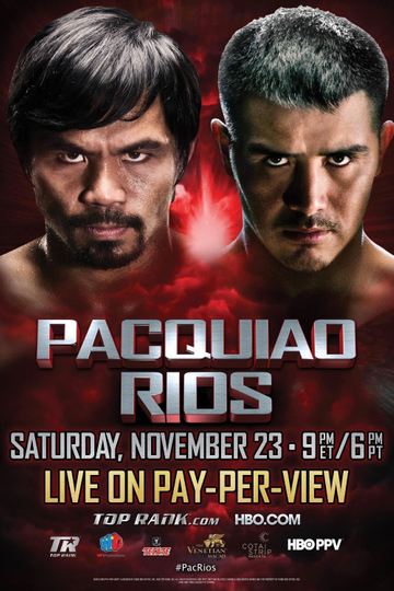 Manny Pacquiao vs Brandon Ríos Poster