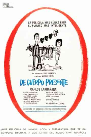 De cuerpo presente Poster