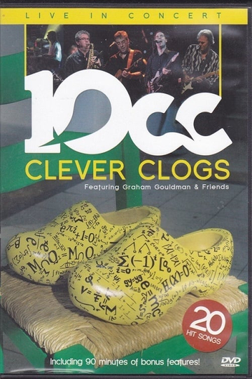 10cc  Clever Clogs Live in Concert Poster