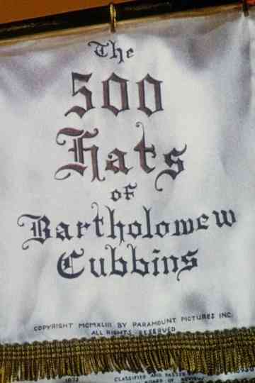 500 Hats of Bartholomew Cubbins Poster