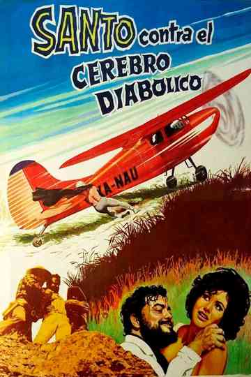 Santo vs the Diabolical Brain poster