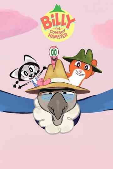 Billy the Cowboy Hamster Poster