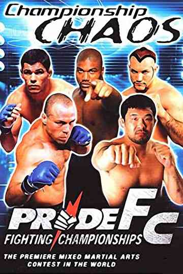 Pride 17 Championship Chaos poster