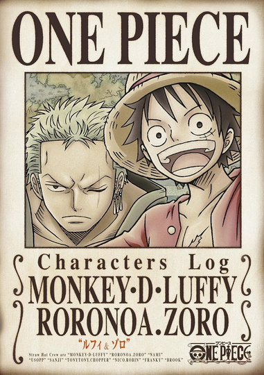 One Piece Characters Log Poster