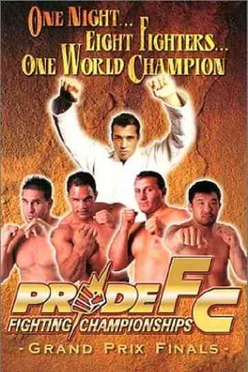 Pride Grand Prix 2000 Finals Poster