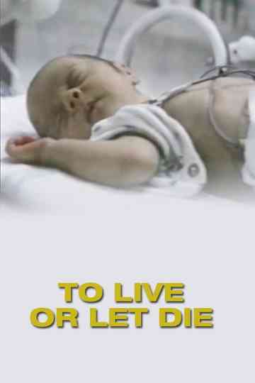 To Live or Let Die Poster