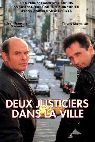 Deux justiciers dans la ville Poster