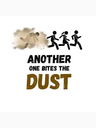 Queen: Another One Bites The Dust Poster