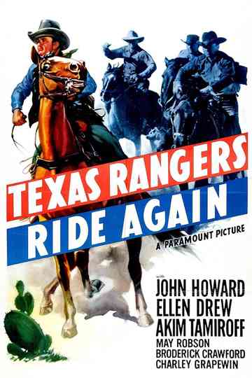The Texas Rangers Ride Again Poster