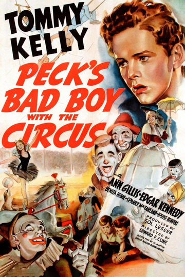 Pecks Bad Boy with the Circus Poster