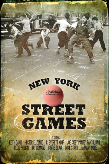 New York Street Games Poster