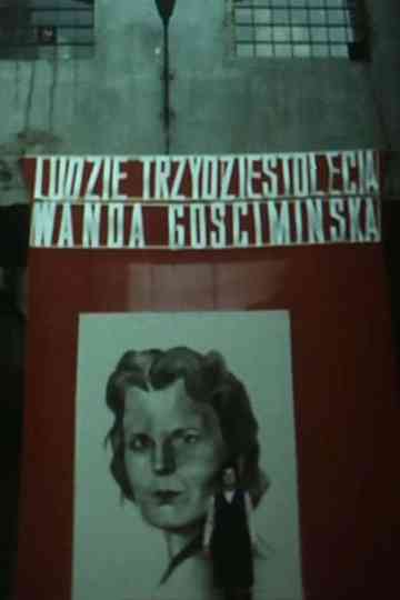 Wanda Gosciminska  A Textile Worker Poster