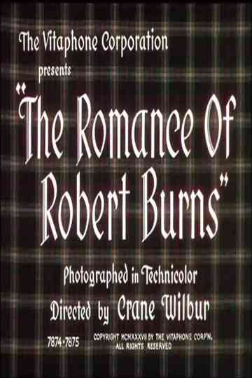 The Romance Of Robert Burns Poster