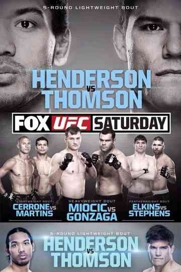 UFC on Fox 10 Henderson vs Thomson