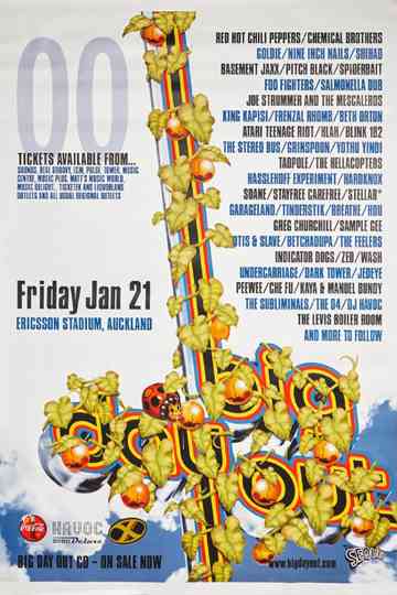 blink-182 - Big Day Out 2000 Melbourne, Australia Poster