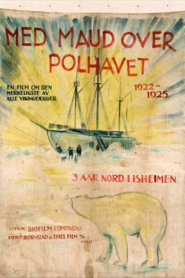 Med Maud over Polhavet Poster