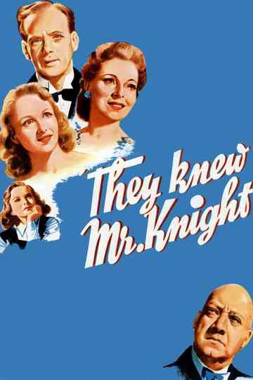 They Knew Mr. Knight Poster