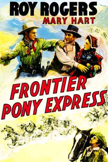 Frontier Pony Express Poster