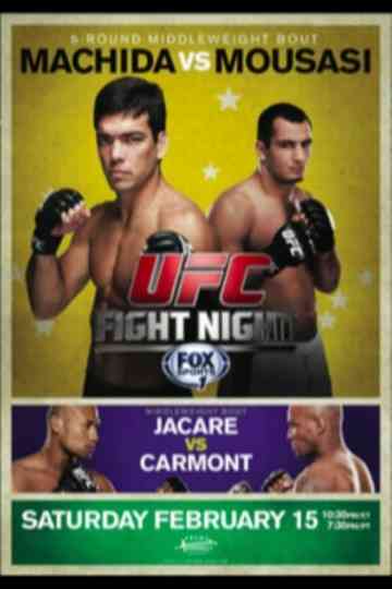 UFC Fight Night 36 Machida vs Mousasi poster