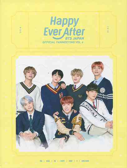 BTS Japan Official Fanmeeting Vol.4 ~Happy Ever After~ Poster