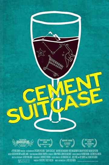 Cement Suitcase Poster