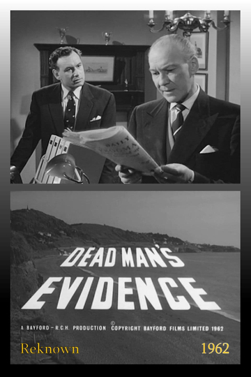 Dead Man's Evidence Poster