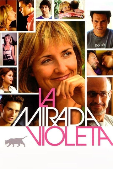 La mirada violeta Poster