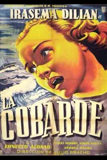 La cobarde Poster