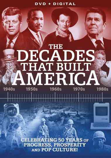 The Decades That Built America Poster