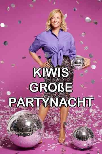 Kiwis große Partynacht Poster