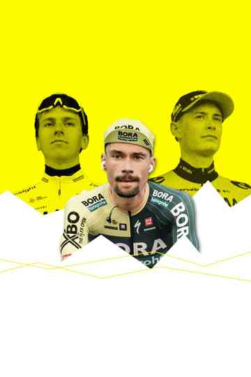 All on yellow Poster