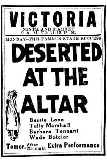 Deserted at the Altar Poster