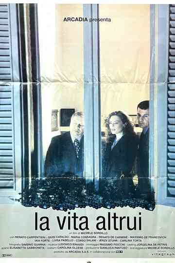 La vita altrui Poster