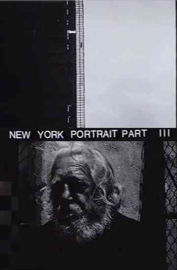 New York Portrait, Chapter III Poster