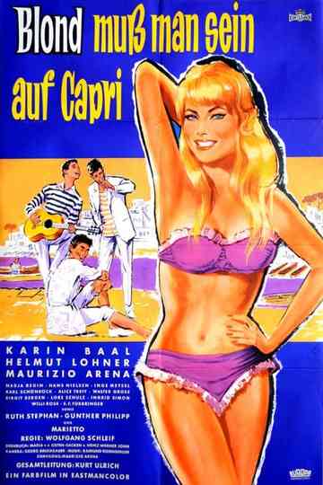 Blond muß man sein auf Capri Poster