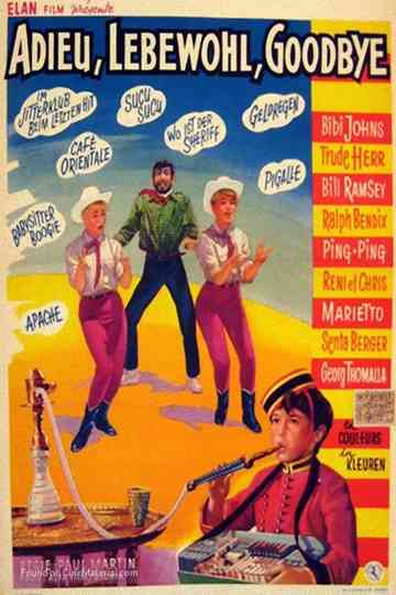 Adieu, Lebewohl, Goodbye Poster
