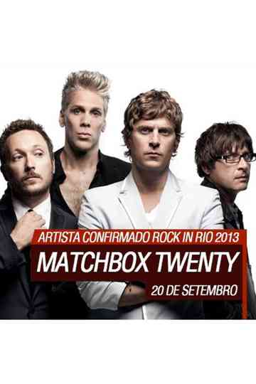Matchbox Twenty: Rock In Rio 2013 Poster