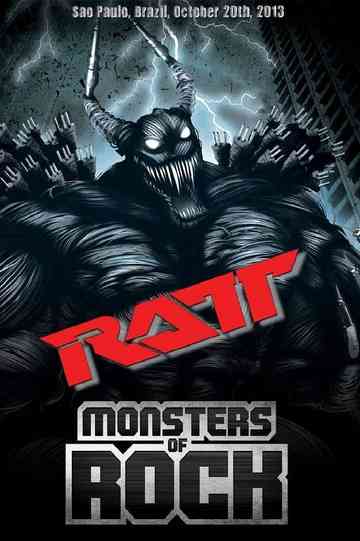 Ratt: Monsters of Rock 2013 Poster