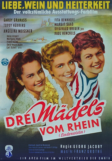 Drei Mädels vom Rhein Poster