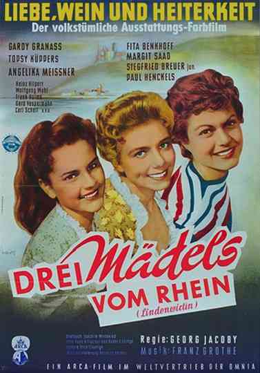 Drei Mädels vom Rhein Poster