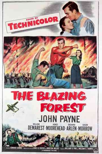 The Blazing Forest Poster