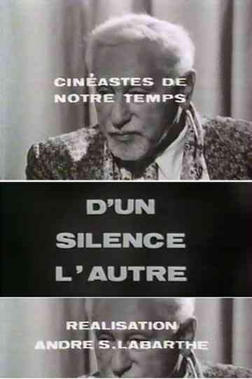 Josef von Sternberg - From Silence Comes Another Poster